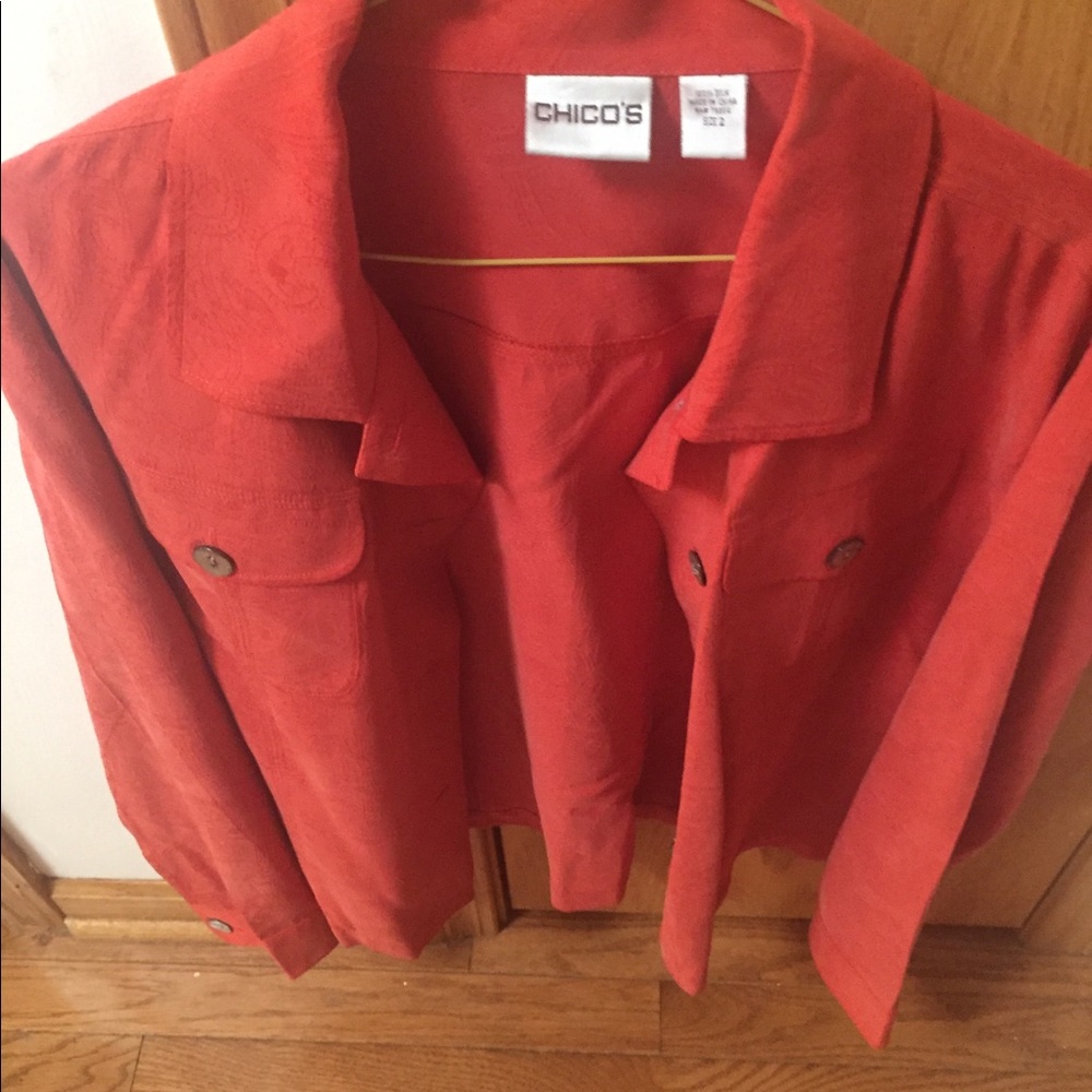 Chico’s jacket size 2